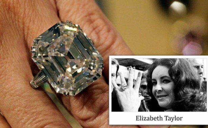 Elizabeth Taylor Diamond Engagement Ring ()